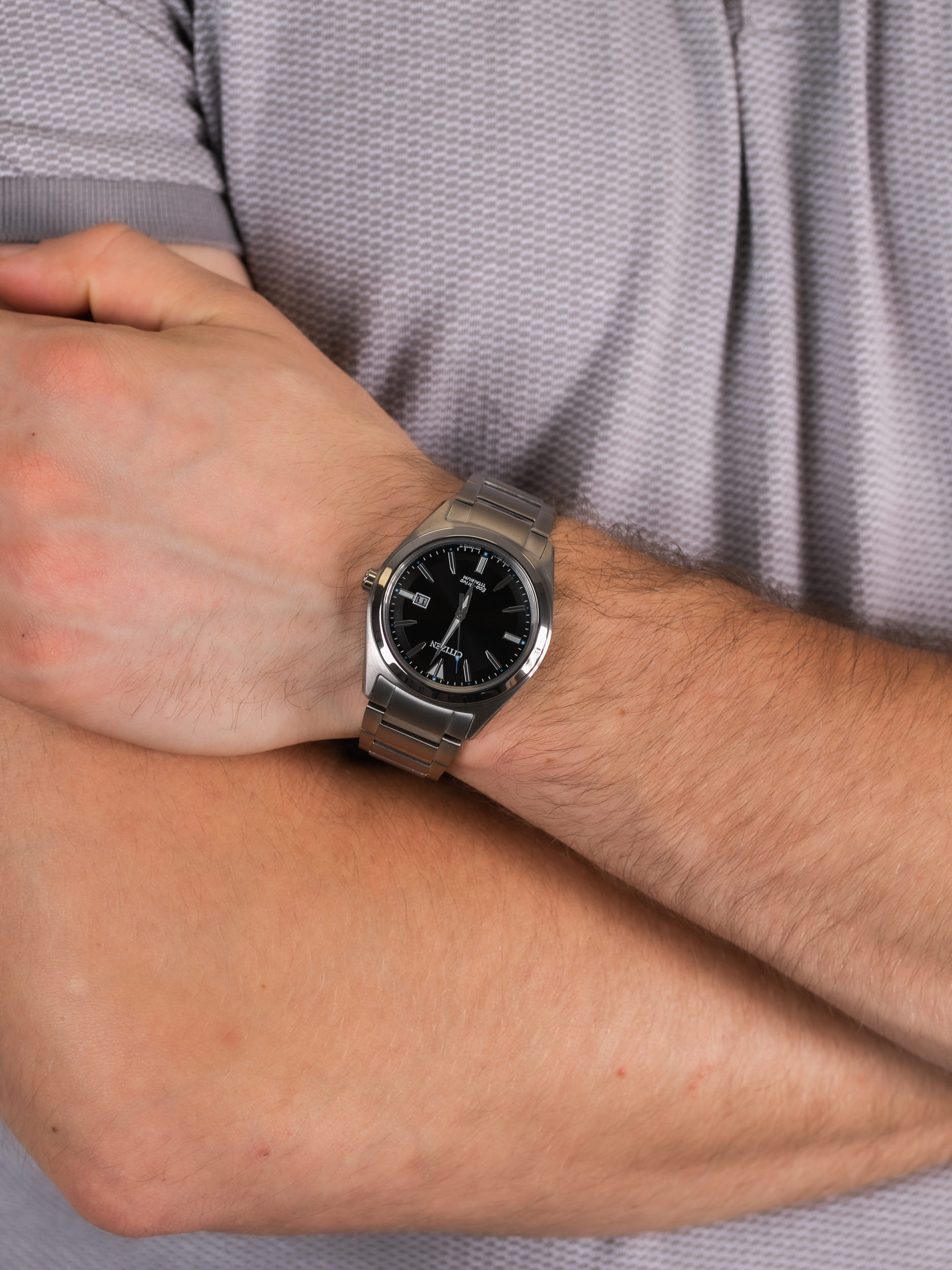 Citizen AW1640-83E męski zegarek Titanium bransoleta - miniatura 3