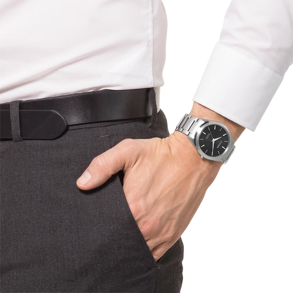 zegarek Citizen BJ6520-82E srebrny Titanium - miniatura 7