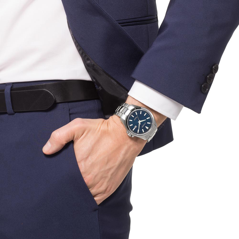 zegarek Citizen BM7470-84L solar męski Titanium - miniatura 6