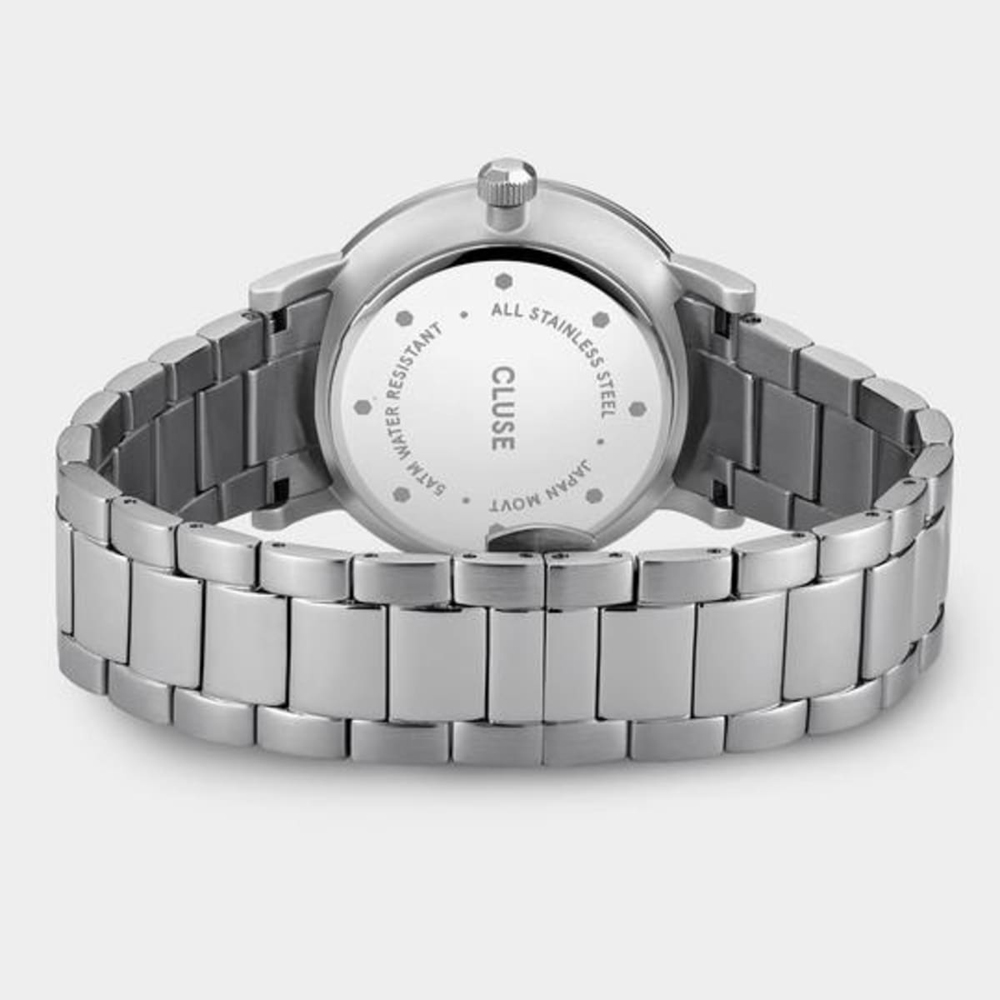 zegarek Cluse CW0101501011 kwarcowy męski Aravis Aravis steel silver dark blue - miniatura 6