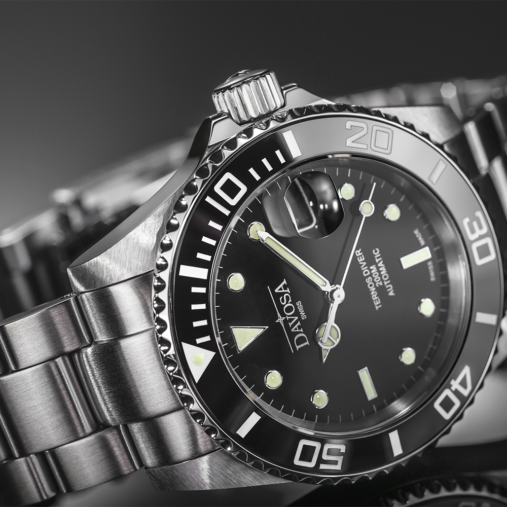 zegarek Davosa 161.555.50 srebrny Diving - miniatura 10