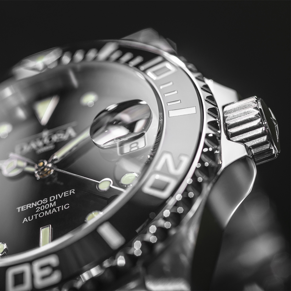 Davosa 161.555.50 Diving TERNOS CERAMIC zegarek męski klasyczny szafirowe - miniatura 9