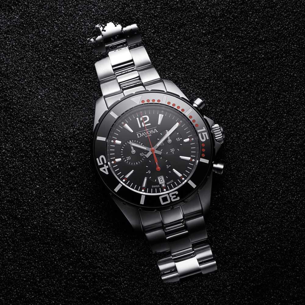 zegarek Davosa 163.473.65 srebrny Diving - miniatura 7