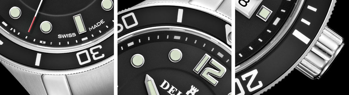 Delbana 41701.716.6.034 męski zegarek Mariner bransoleta - miniatura 3