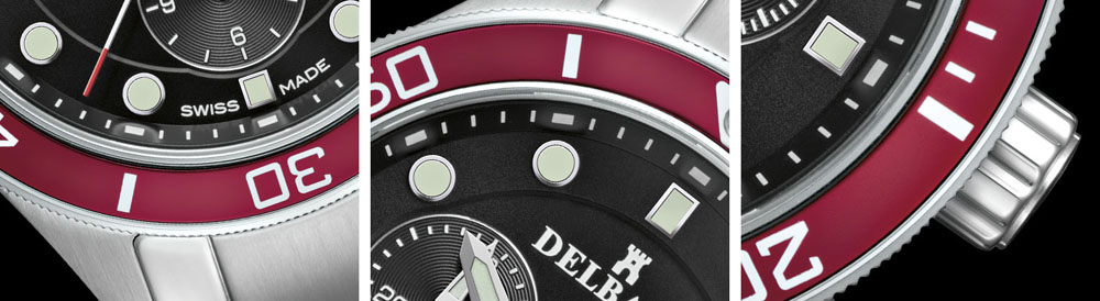 zegarek Delbana 41701.718.6.036 męski z chronograf Mariner - miniatura 3
