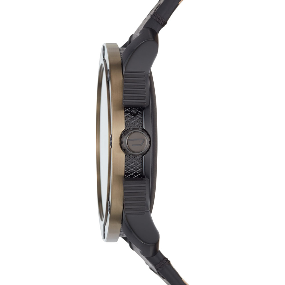 Diesel DZT2016 zegarek czarny fashion/modowy ON pasek - miniatura 5