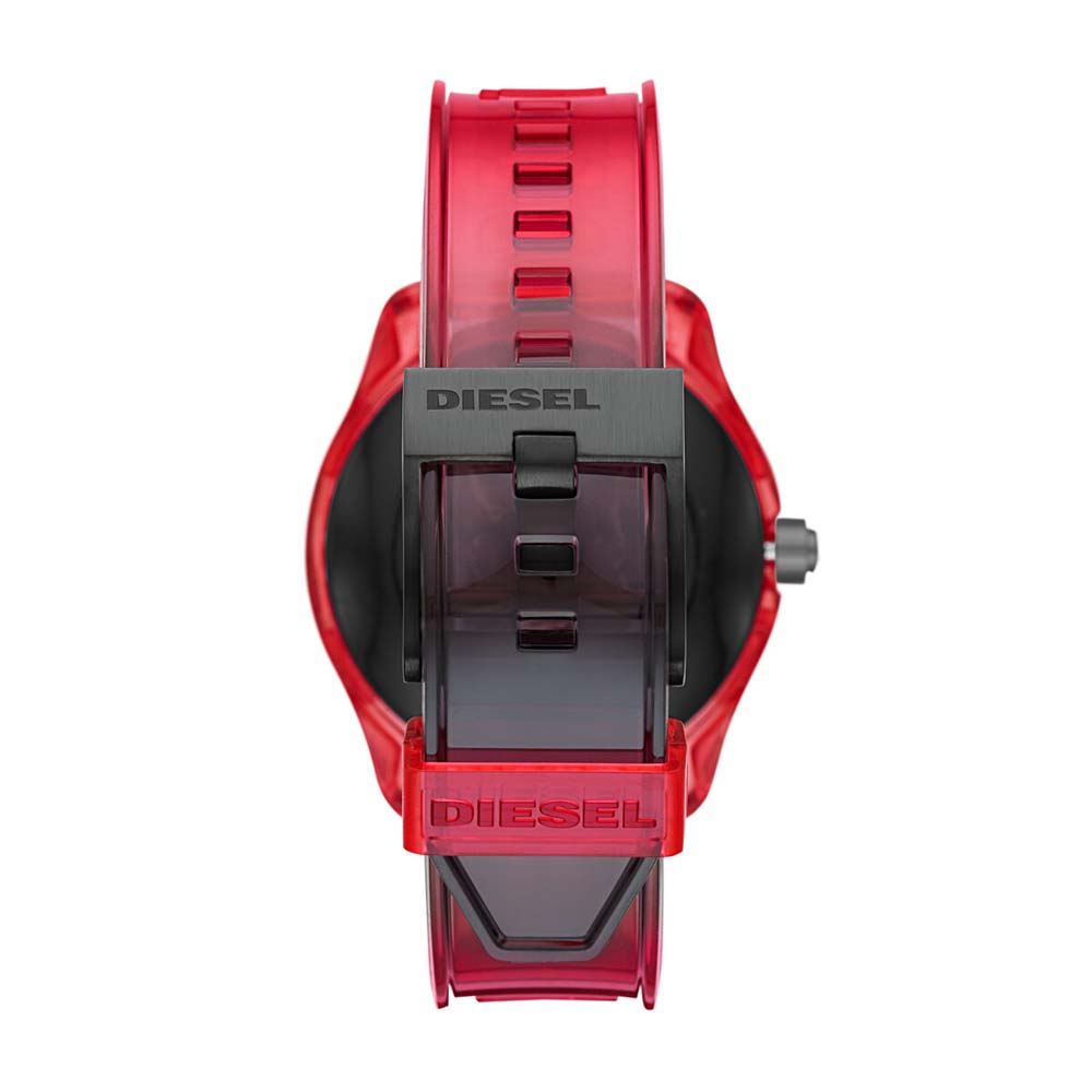 Diesel DZT2019 zegarek czerwony fashion/modowy ON pasek - miniatura 5