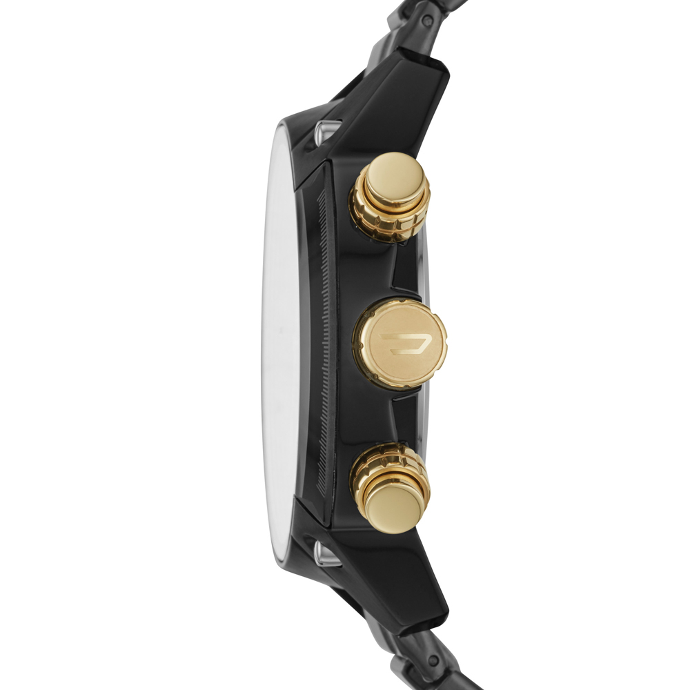 Diesel DZ4504 zegarek czarny fashion/modowy Overflow bransoleta - miniatura 5
