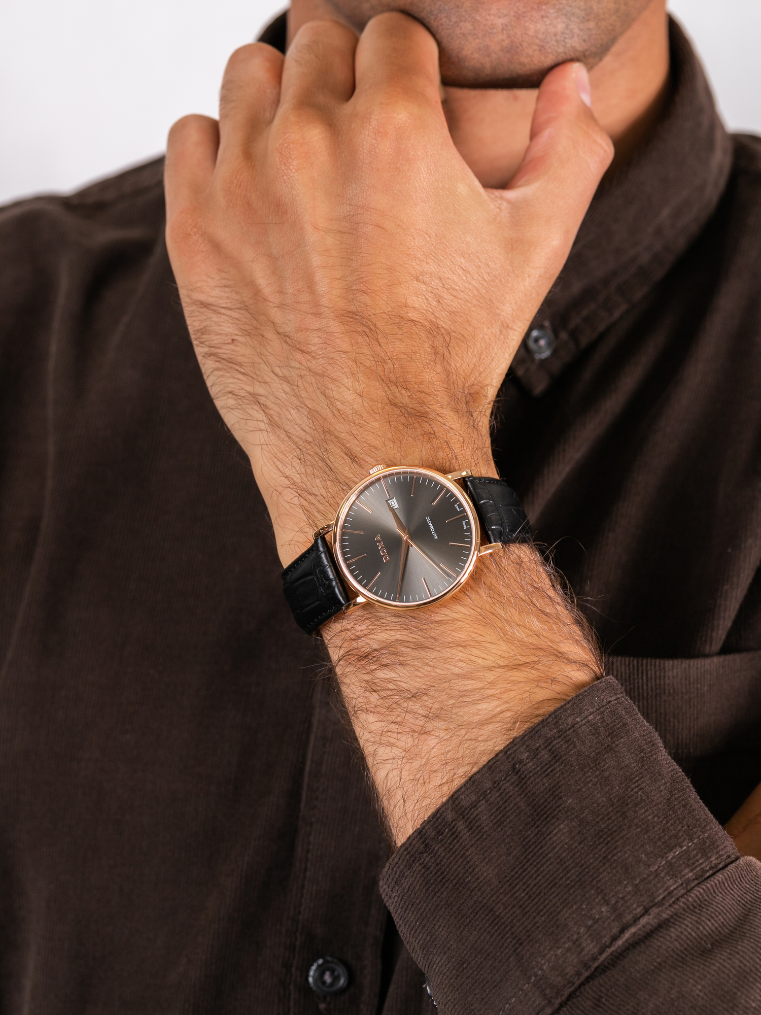 Doxa 171.90.101.01 męski zegarek D-Light pasek