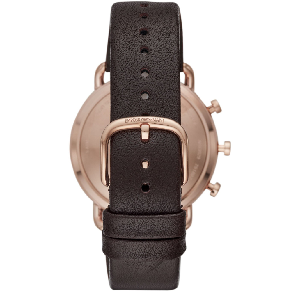 Emporio Armani ART3029 smartwatch różowe złoto klasyczny Connected pasek - miniatura 5