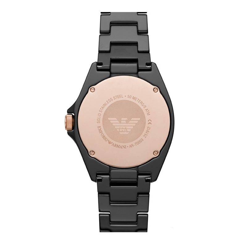 Emporio Armani AR70003 zegarek męski Ceramic - miniatura 2