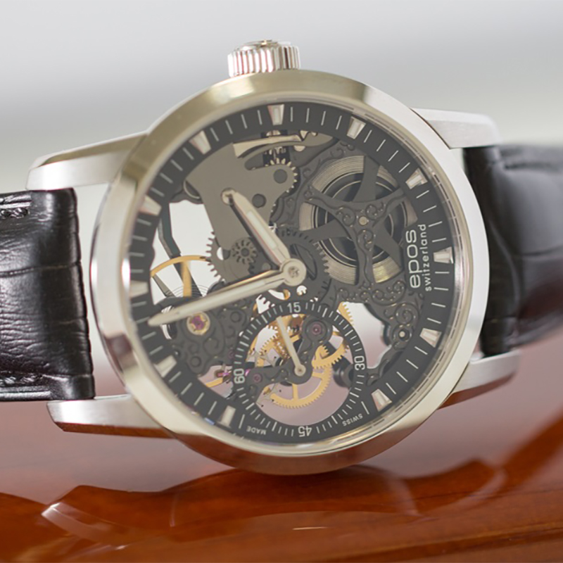 Epos 3424.189.20.15.25 męski zegarek Sophistiquee pasek - miniatura 3