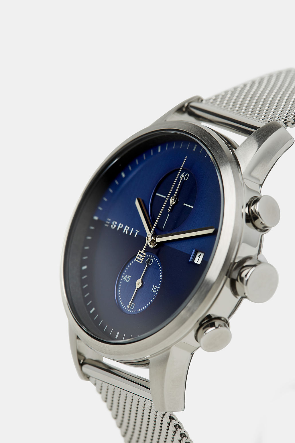 Esprit ES1G110M0075 zegarek srebrny klasyczny Męskie bransoleta - miniatura 5
