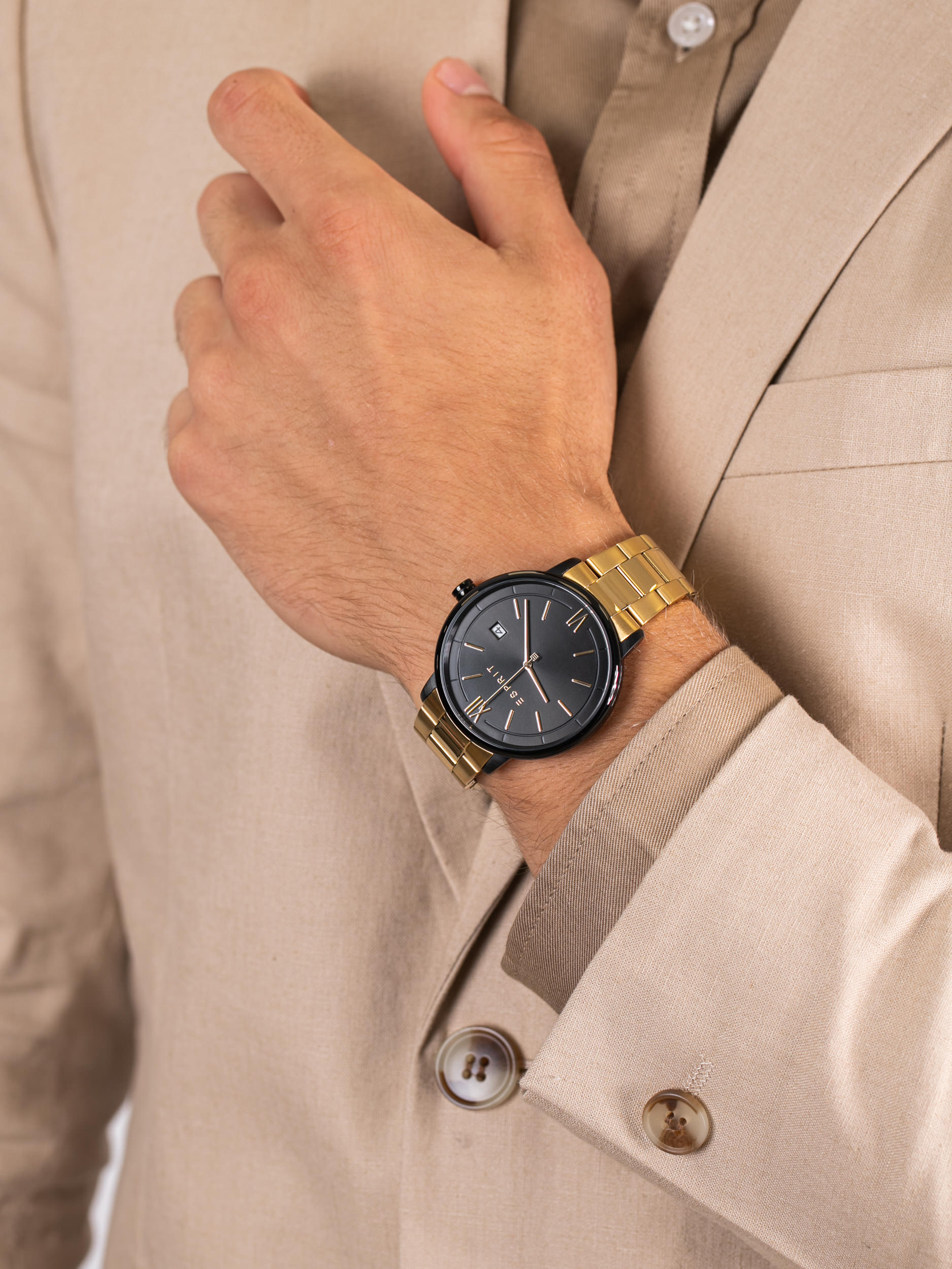 Esprit ES1G181M0085 męski zegarek Męskie bransoleta - miniatura 3
