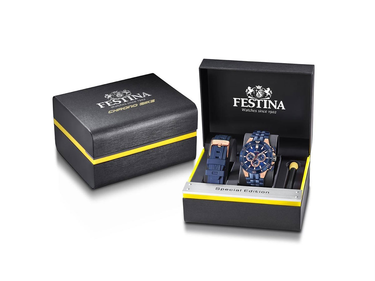 Festina F20452-1 zegarek męski Chrono Bike - miniatura 2