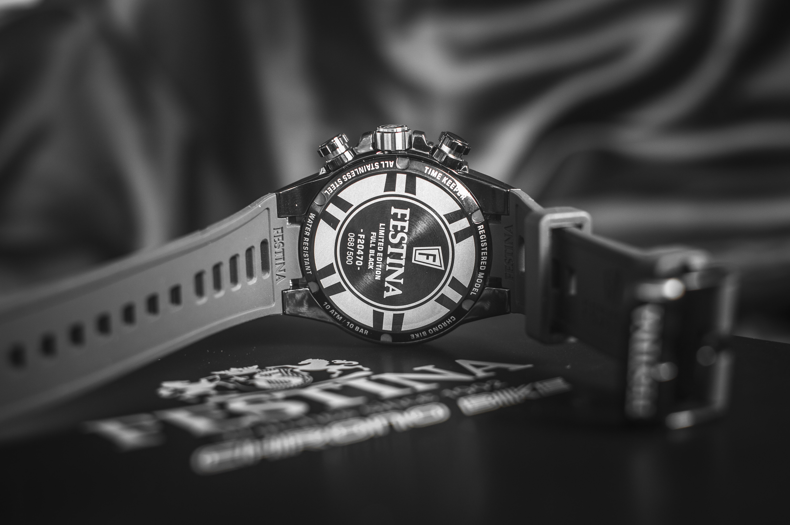 zegarek Festina F20470-1 czarny Chrono Bike - miniatura 6