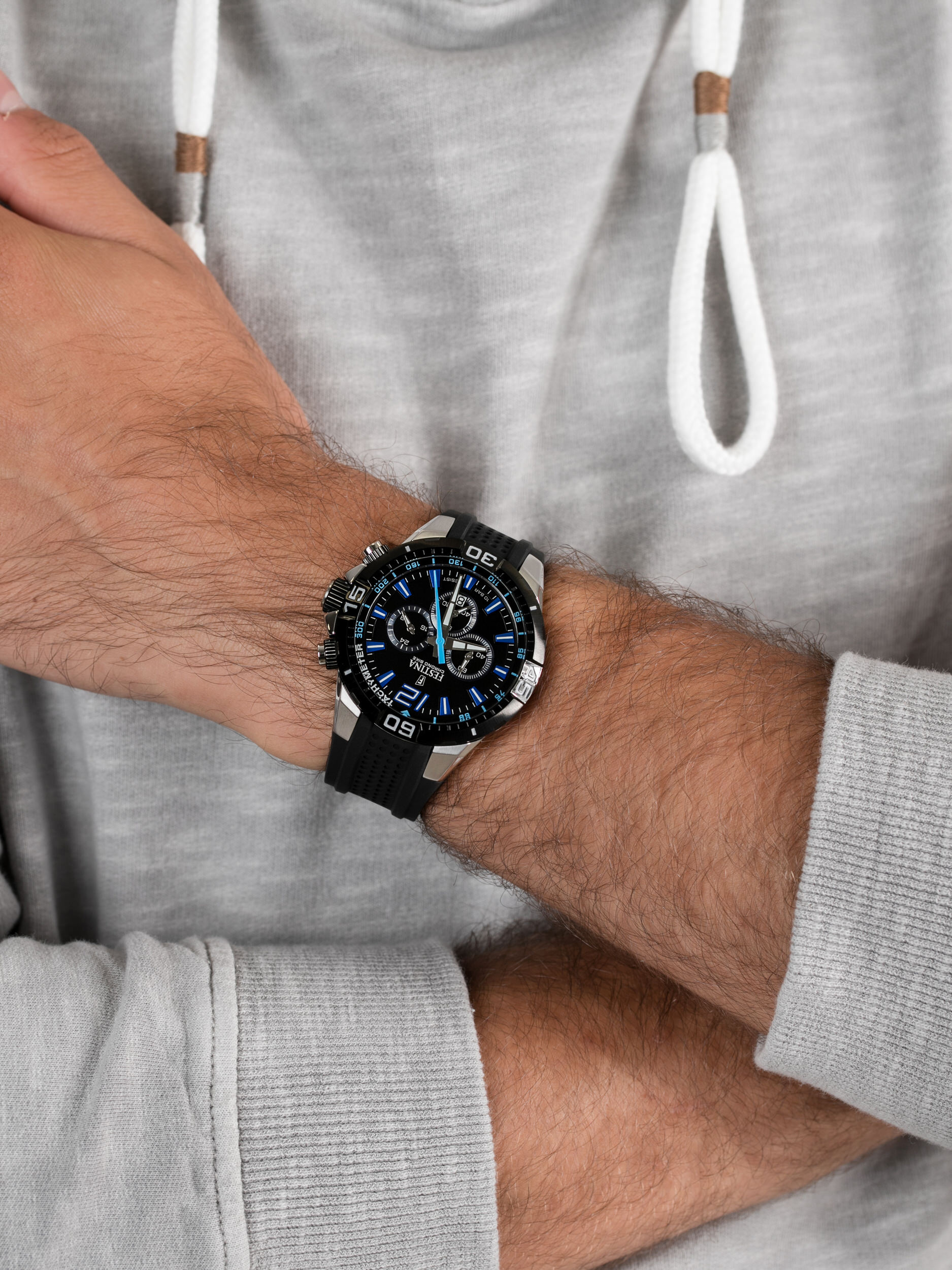 zegarek Festina F20523-4 CHRONO BIKE 20 męski z tachometr Chrono Bike - miniatura 3