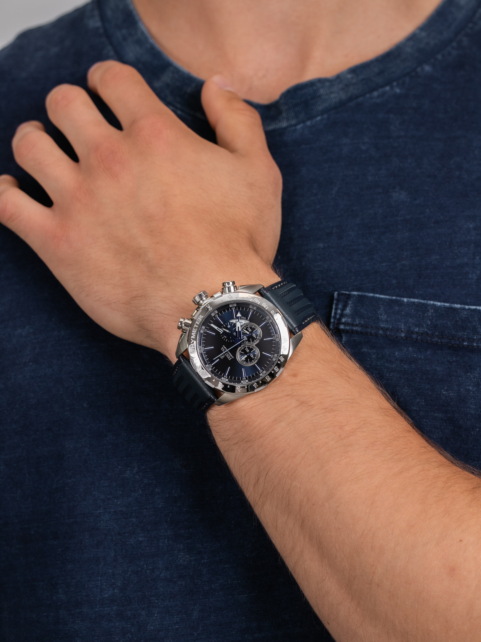 zegarek Festina F16489-B Sport Chronograph męski z chronograf Chronograf - miniatura 3