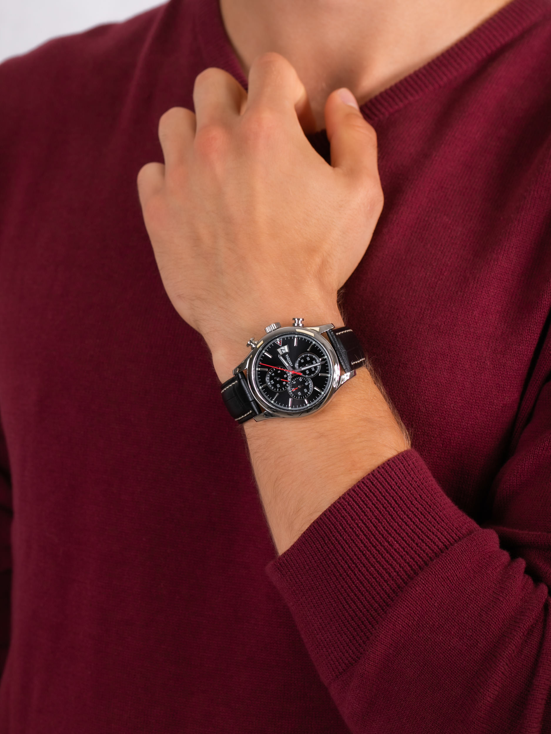 zegarek Festina F20375-3 Timeless Chronograph męski z chronograf Chronograf - miniatura 3