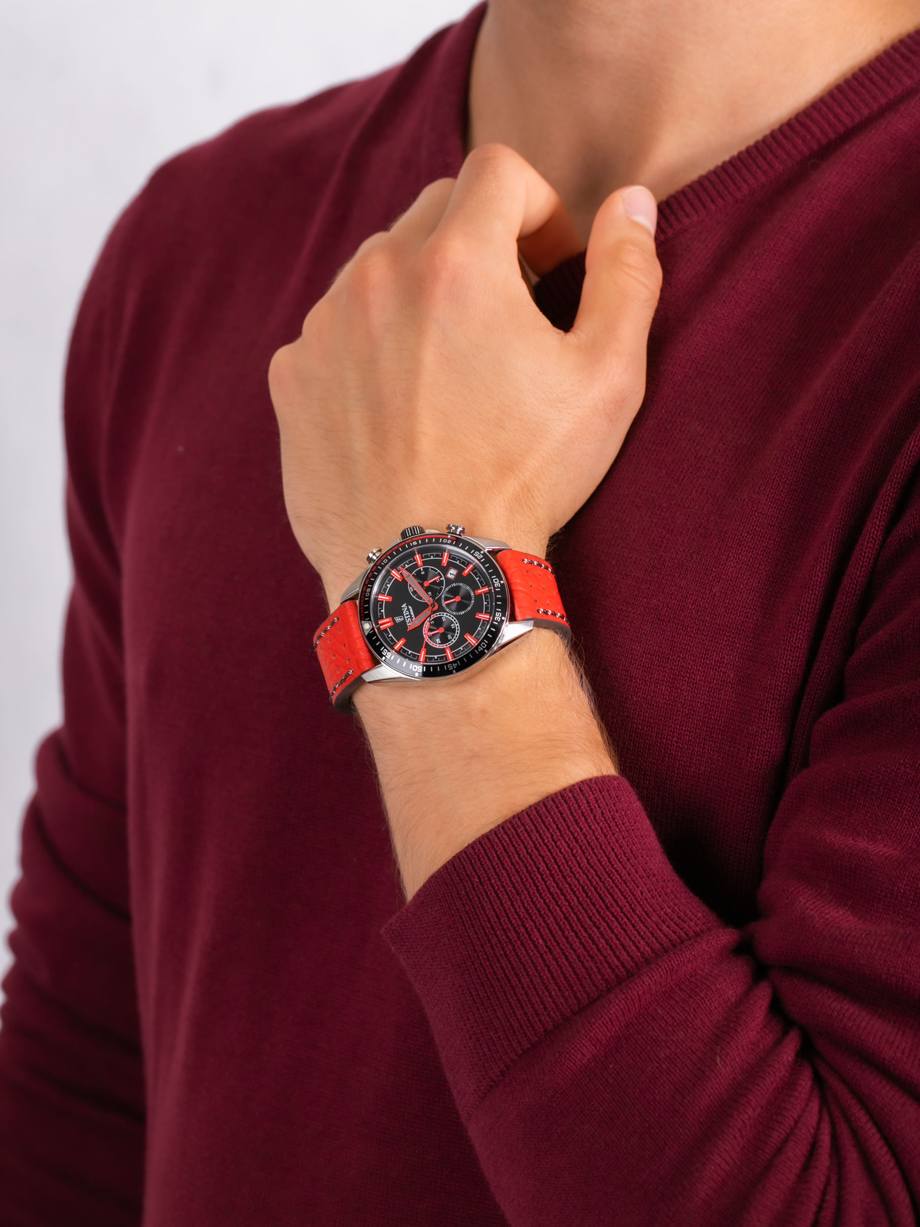 zegarek Festina F20377-5 Chrono Sport męski z chronograf Chronograf - miniatura 3