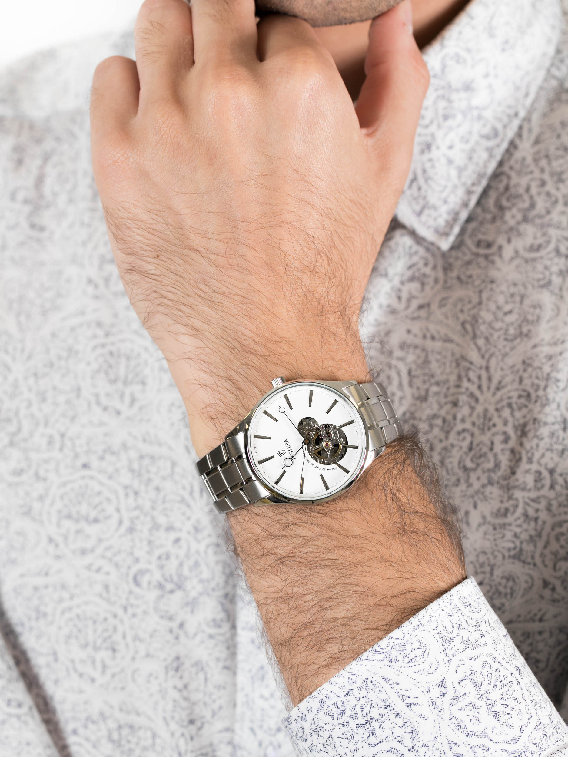 Festina F6847-1 męski zegarek Classic bransoleta - miniatura 3