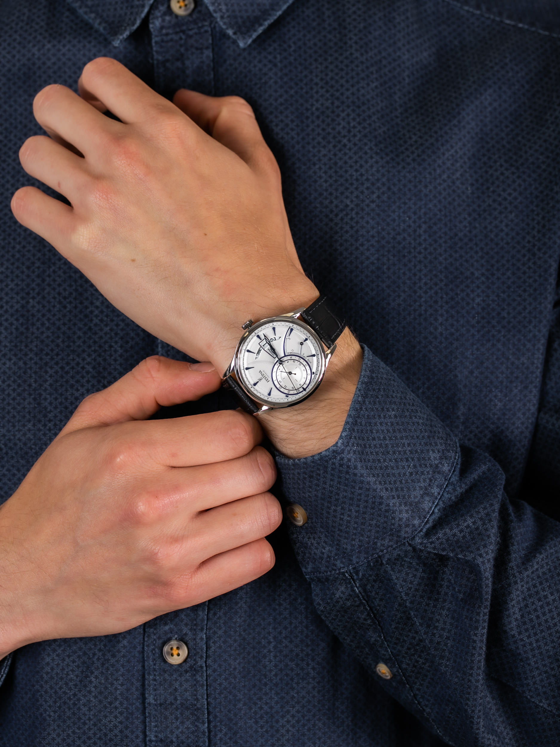 Festina F16985-1 męski zegarek Multifunction pasek - miniatura 3