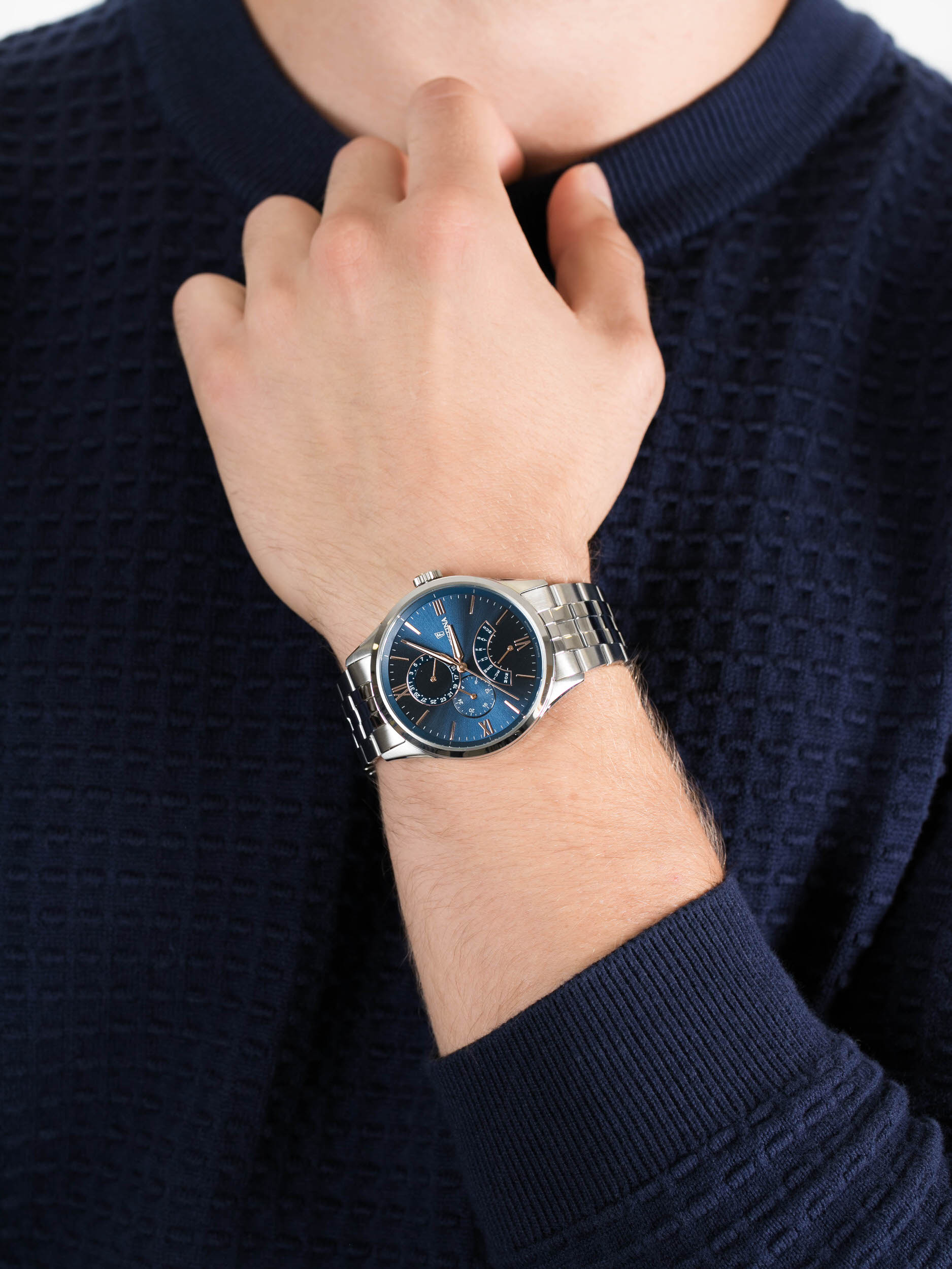 Festina F16822-3 męski zegarek Retro bransoleta - miniatura 3