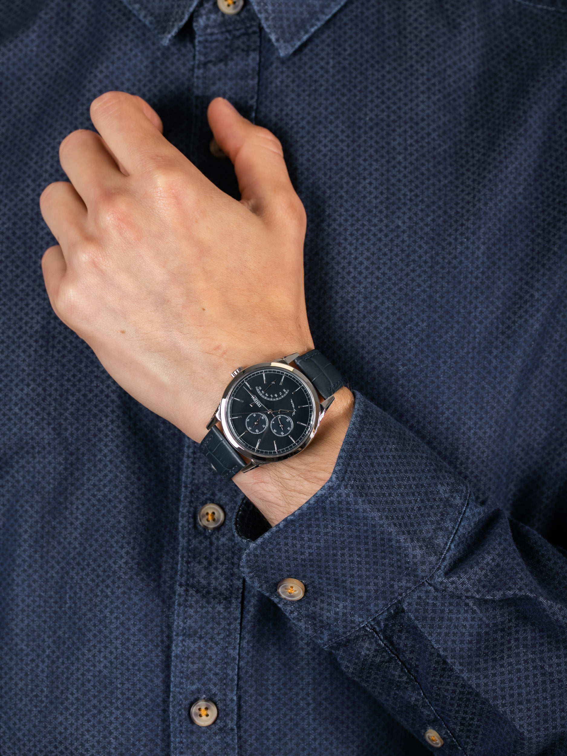 Festina F20278-3 męski zegarek Retro pasek - miniatura 3