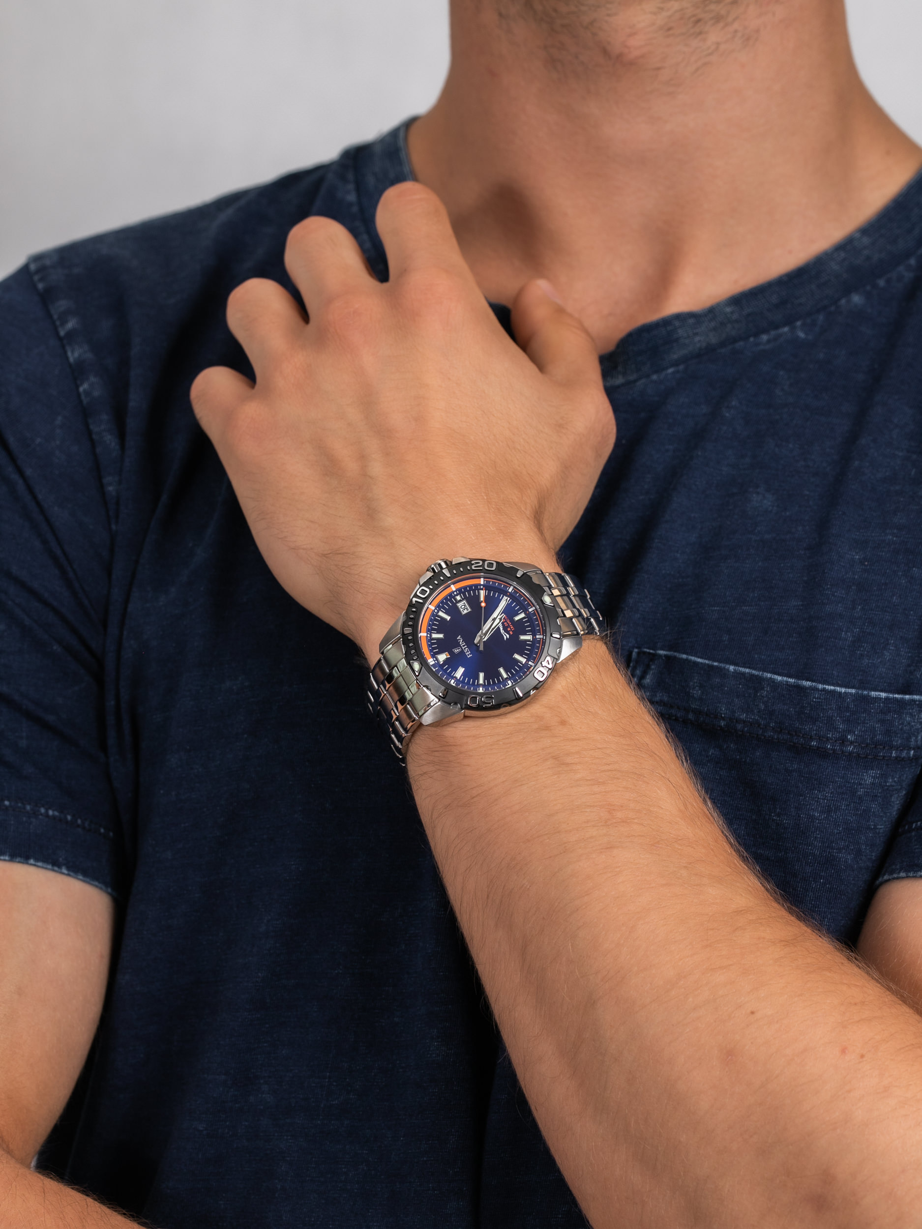 Festina F20461-1 męski zegarek Sport bransoleta - miniatura 3