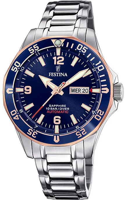 Festina F20478-3 Sport Diver Sapphire Automatic - zdjęcie 1