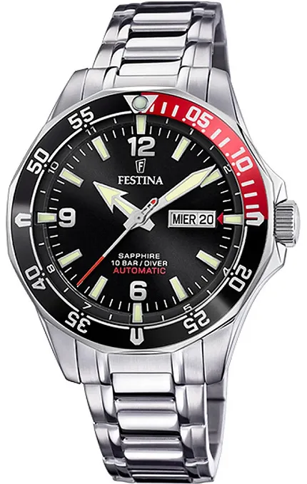 Festina F20478-5 Sport Diver Sapphire Automatic - zdjęcie 1