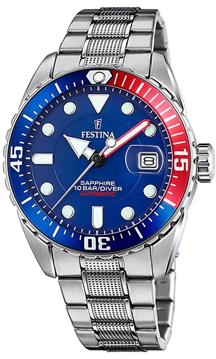 Festina F20480-1 Sport Diver Automatic Sapphire - zdjęcie 1