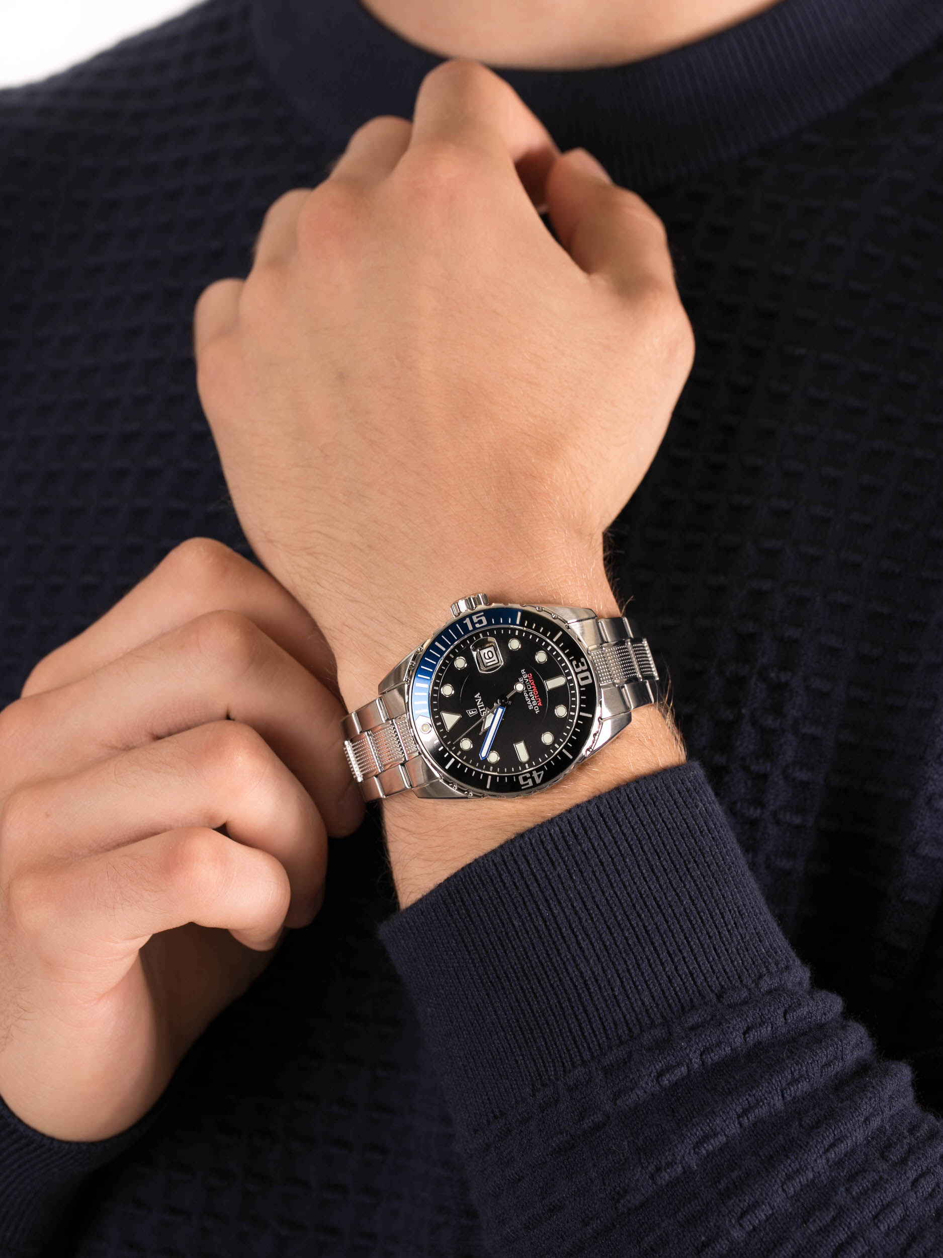 Festina F20480-3 męski zegarek Sport bransoleta - miniatura 3