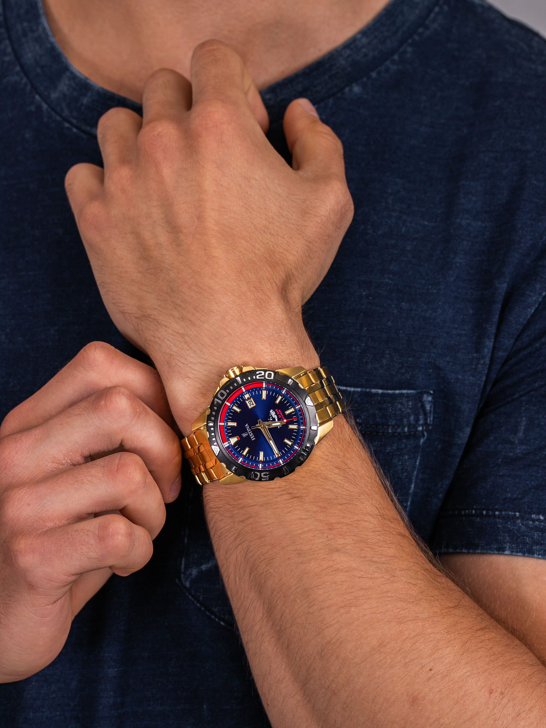 Festina F20500-2 męski zegarek The Originals bransoleta - miniatura 3