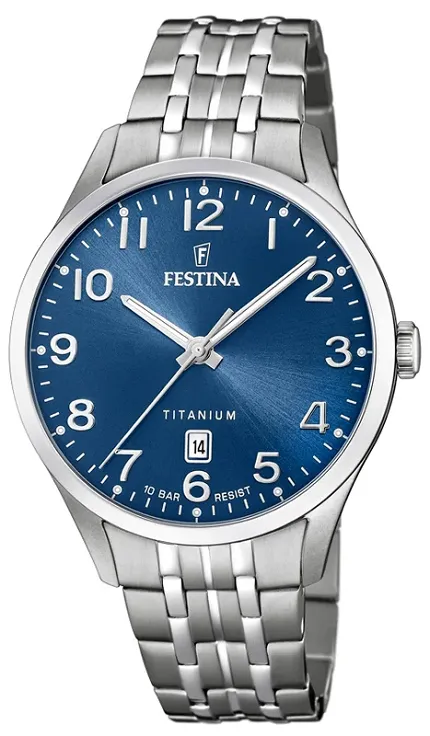 Festina F20466-2 Titanium Titanium Date - zdjęcie 1