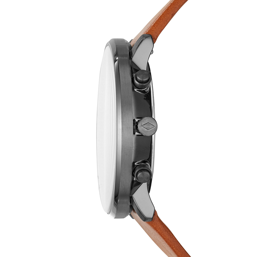 Fossil FS5486 zegarek szary klasyczny Chase Timer pasek - miniatura 5
