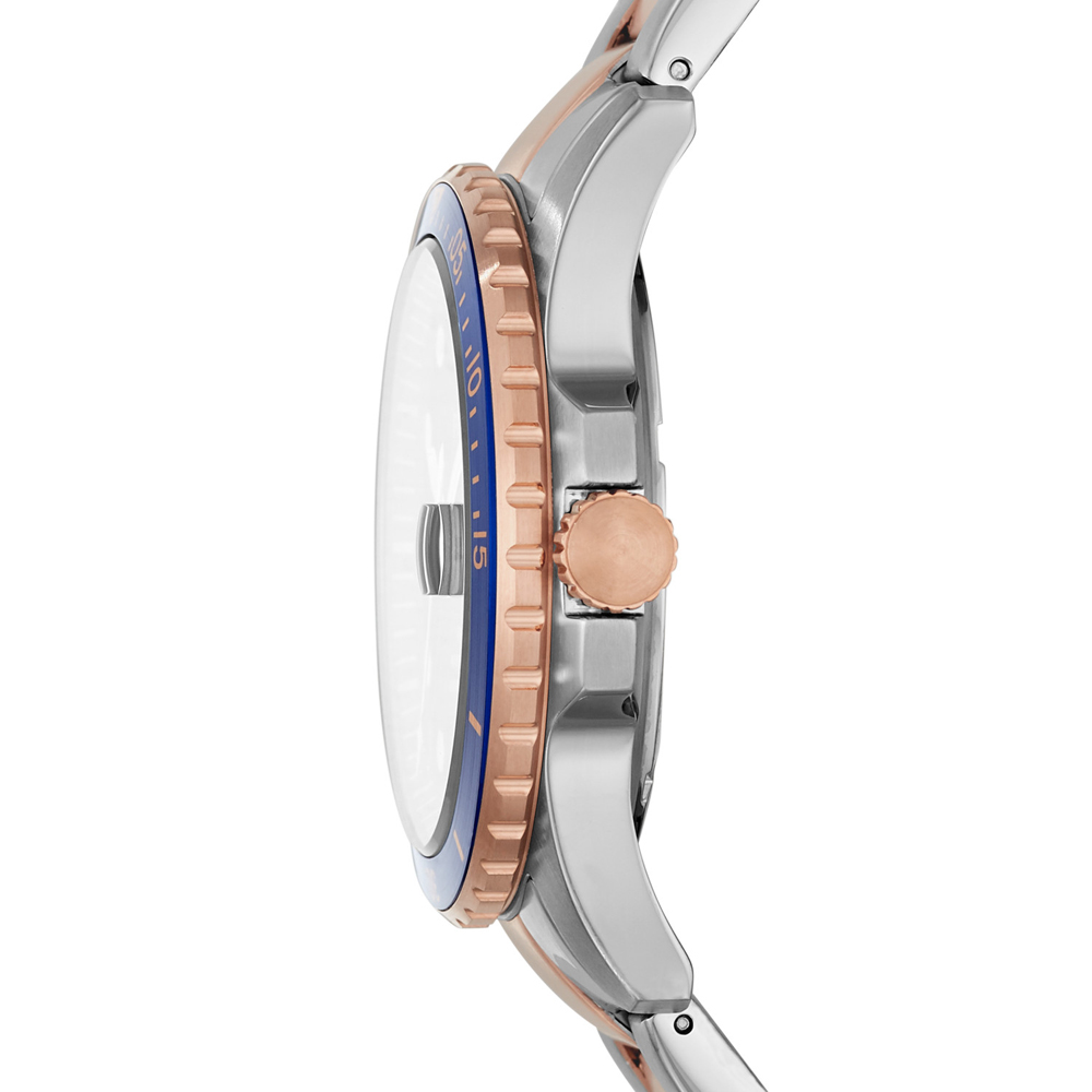 Fossil FS5654 zegarek srebrny klasyczny FB-01 bransoleta - miniatura 5