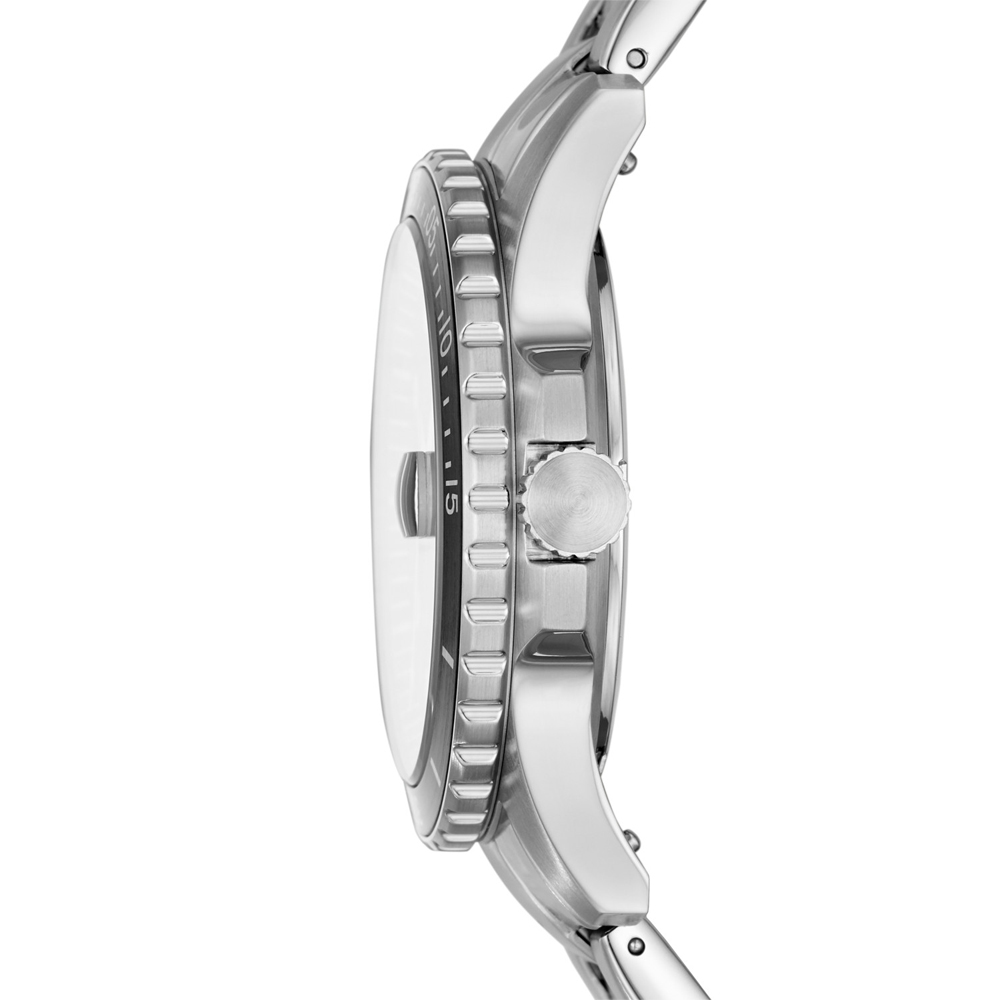 Fossil FS5668 zegarek srebrny klasyczny FB-01 bransoleta - miniatura 5