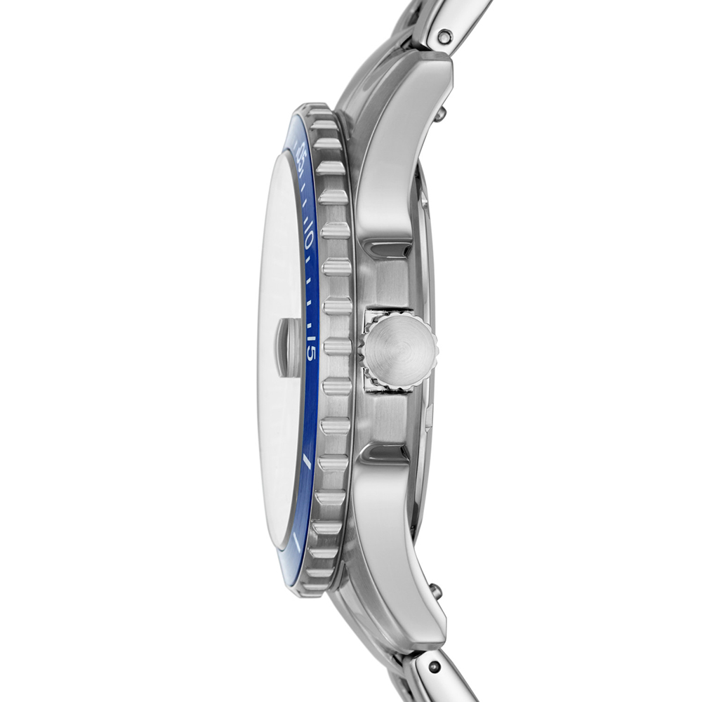 Fossil FS5669 zegarek srebrny klasyczny FB-01 bransoleta - miniatura 5
