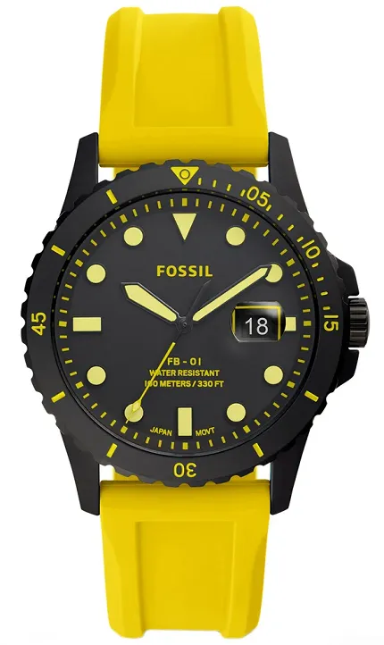 Fossil FS5684 FB-01 FB-01 YELLOW - zdjęcie 1