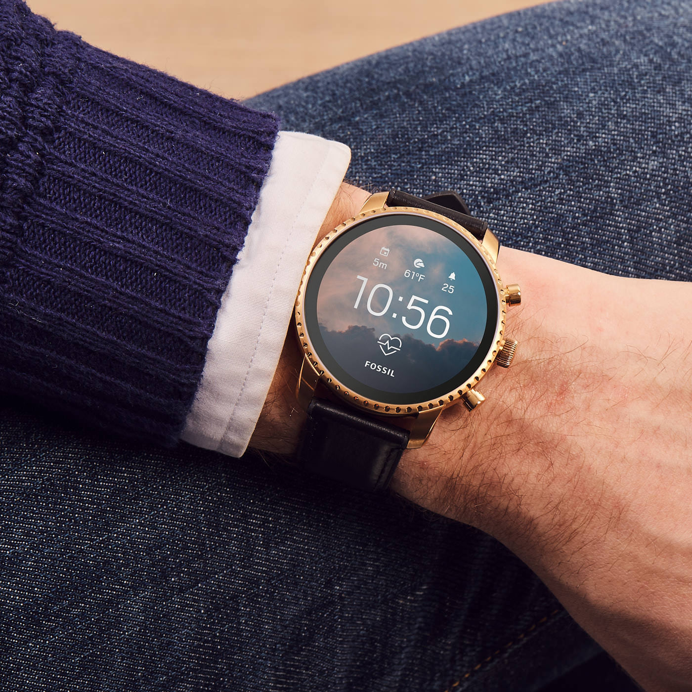 Fossil Smartwatch FTW4017 zegarek męski Fossil Q - miniatura 5