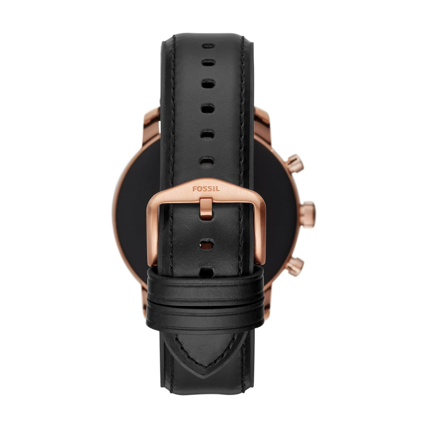 zegarek Fossil Smartwatch FTW4017 kwarcowy męski Fossil Q Gen 4 Smartwatch Explorist HR Black Leather - miniatura 9