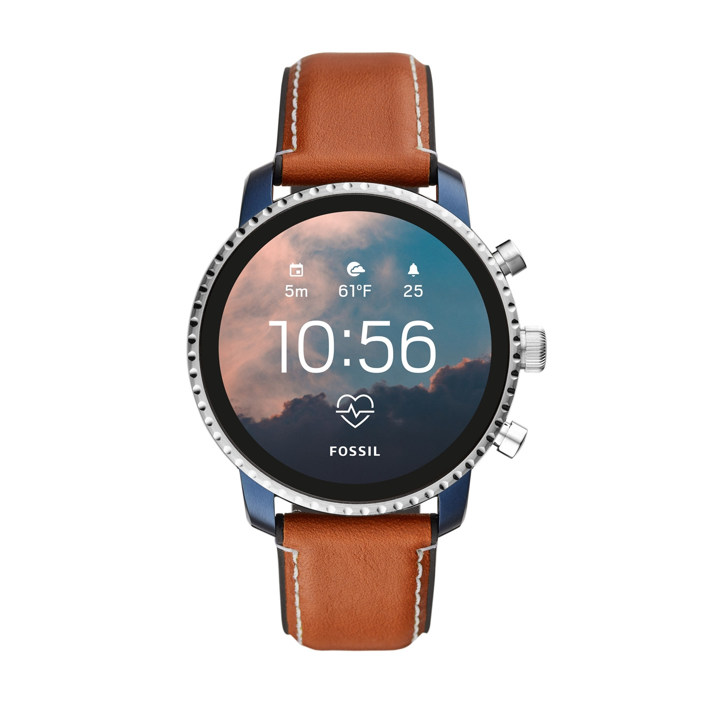 zegarek Fossil Smartwatch FTW4016 srebrny Fossil Q