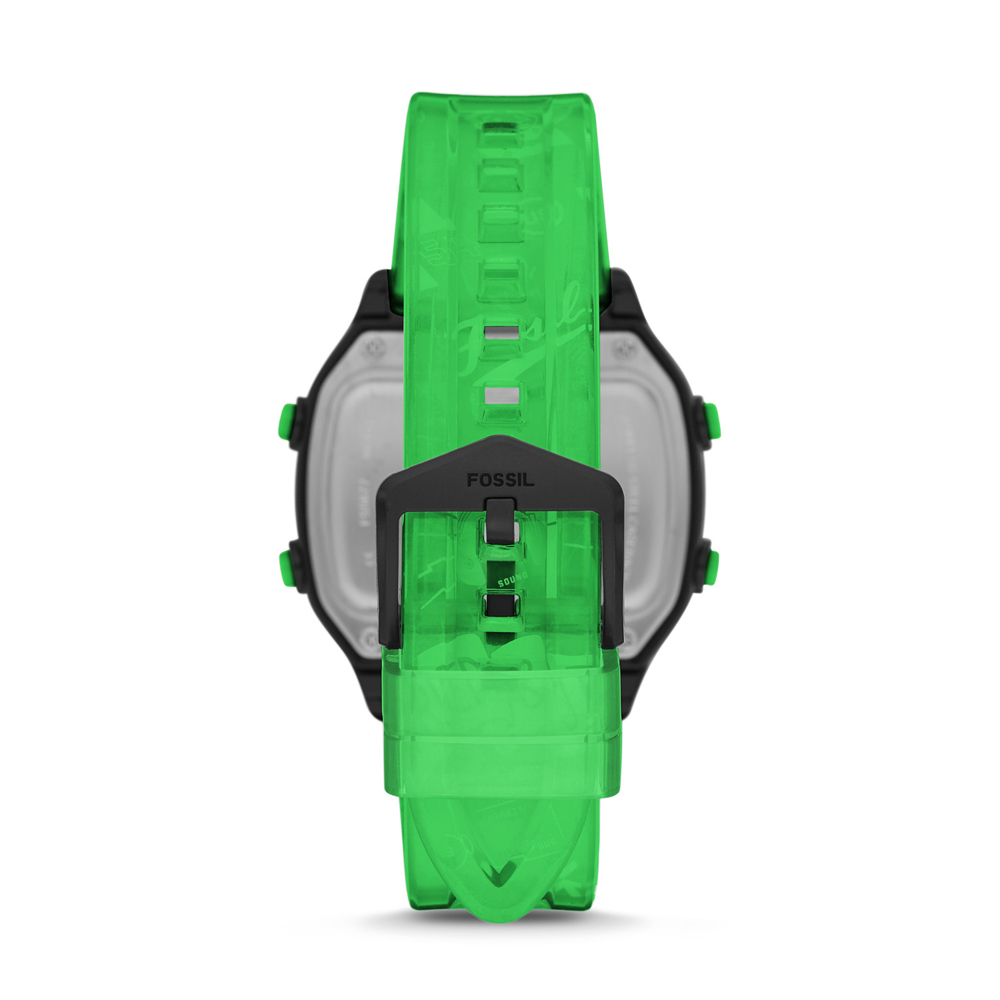 Fossil FS5677 męski zegarek Retro Digital LCD pasek - miniatura 3