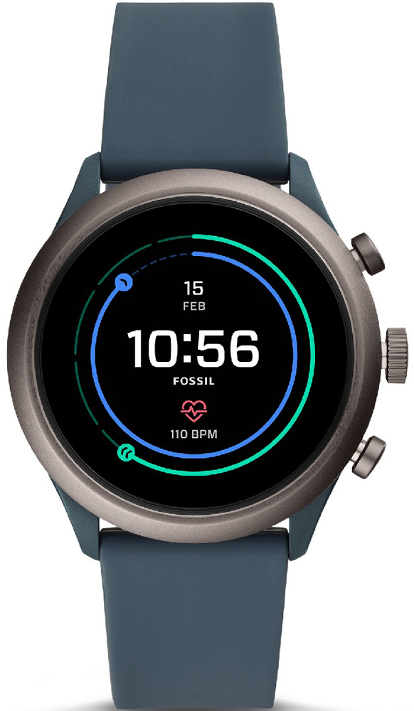 Fossil Smartwatch FTW4021 zegarek szary fashion/modowy Fossil Q pasek - miniatura 5