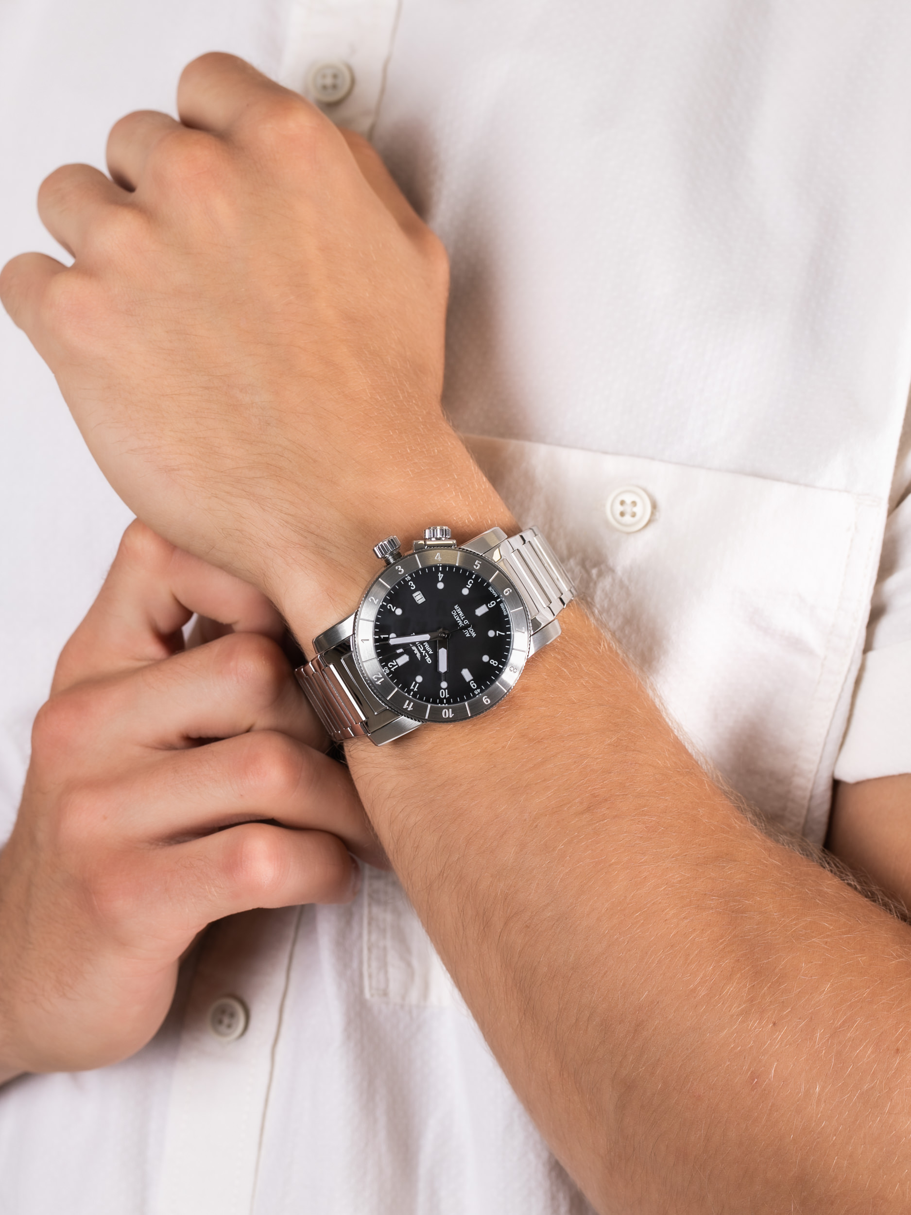 Glycine GL0176 męski zegarek Airman bransoleta - miniatura 3