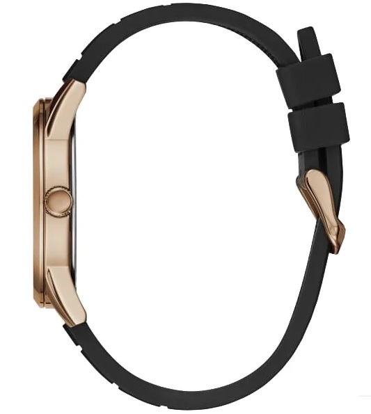 Guess W0991G7 zegarek różowe złoto klasyczny Pasek pasek - miniatura 5