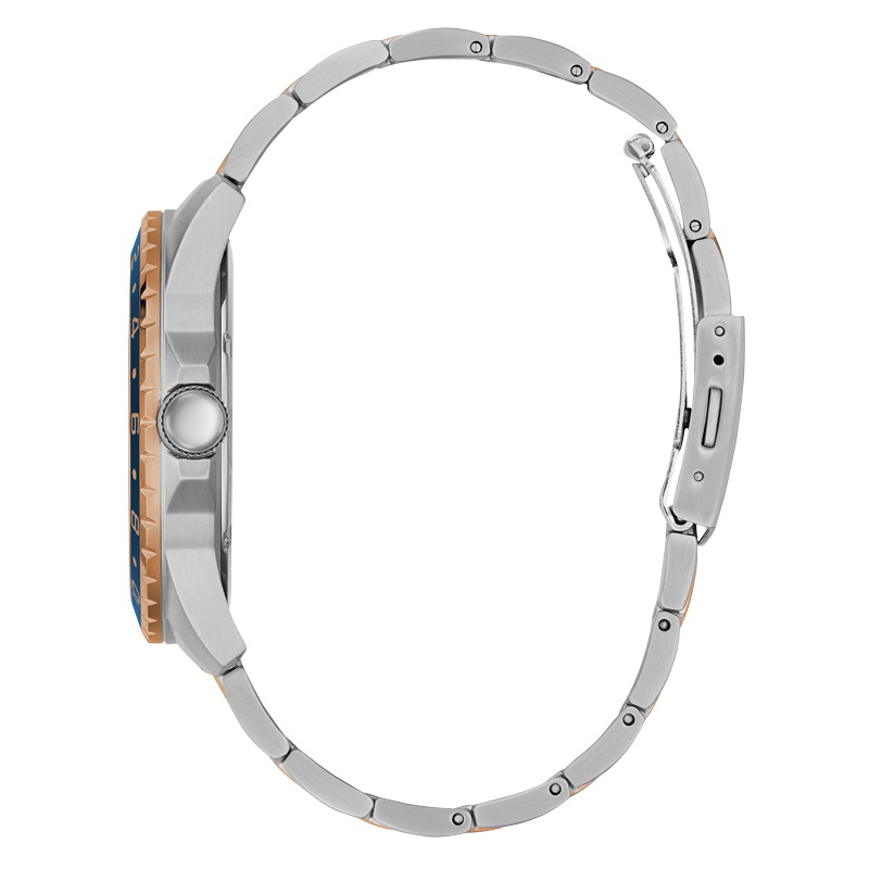 Guess W1107G3 zegarek srebrny klasyczny Bransoleta bransoleta - miniatura 5