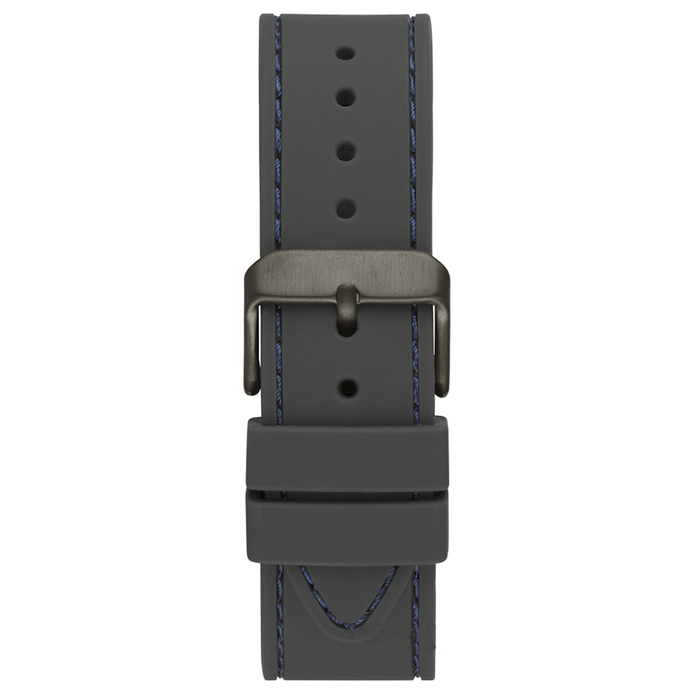 Guess W1108G6 zegarek szary klasyczny Pasek pasek - miniatura 5