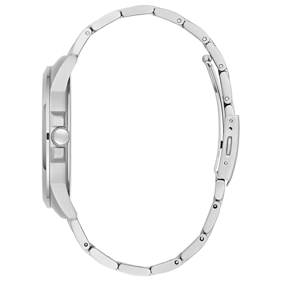 Guess W1184G1 zegarek srebrny klasyczny Pasek bransoleta - miniatura 5